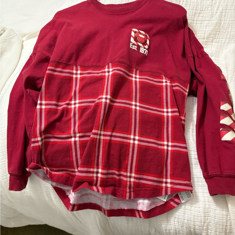 Red Disney Christmas Spirit Jersey